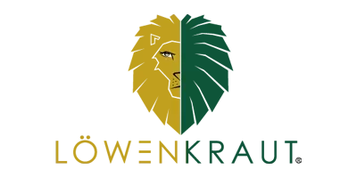 Eine einfache Illustration eines Löwen, dessen Gesicht größtenteils hinter einem großen grünen Rechteck verborgen ist.